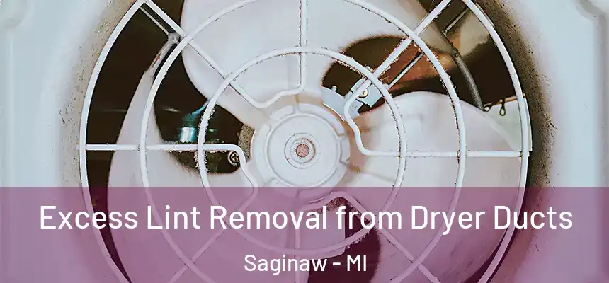Excess Lint Removal from Dryer Ducts Saginaw - MI